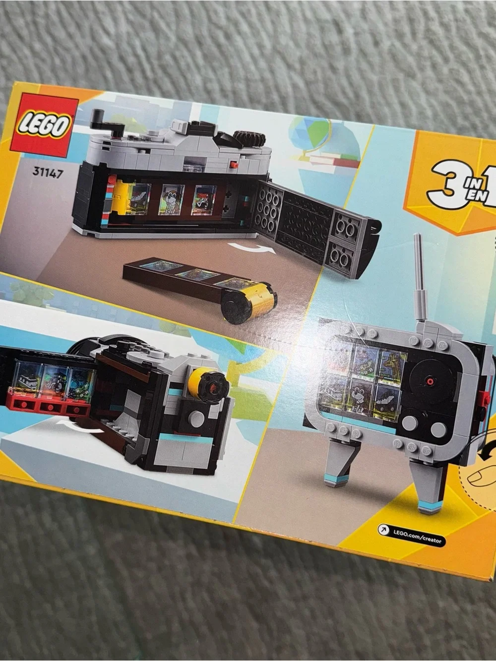 Lego Creator Retro Camera 31147 NEW IN BOX SEALED - Picture 7 of 7